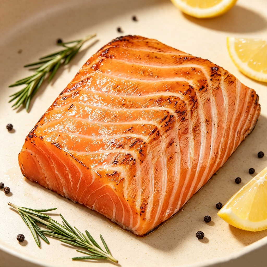 Frozen Thick-Cut Salmon Fillet
