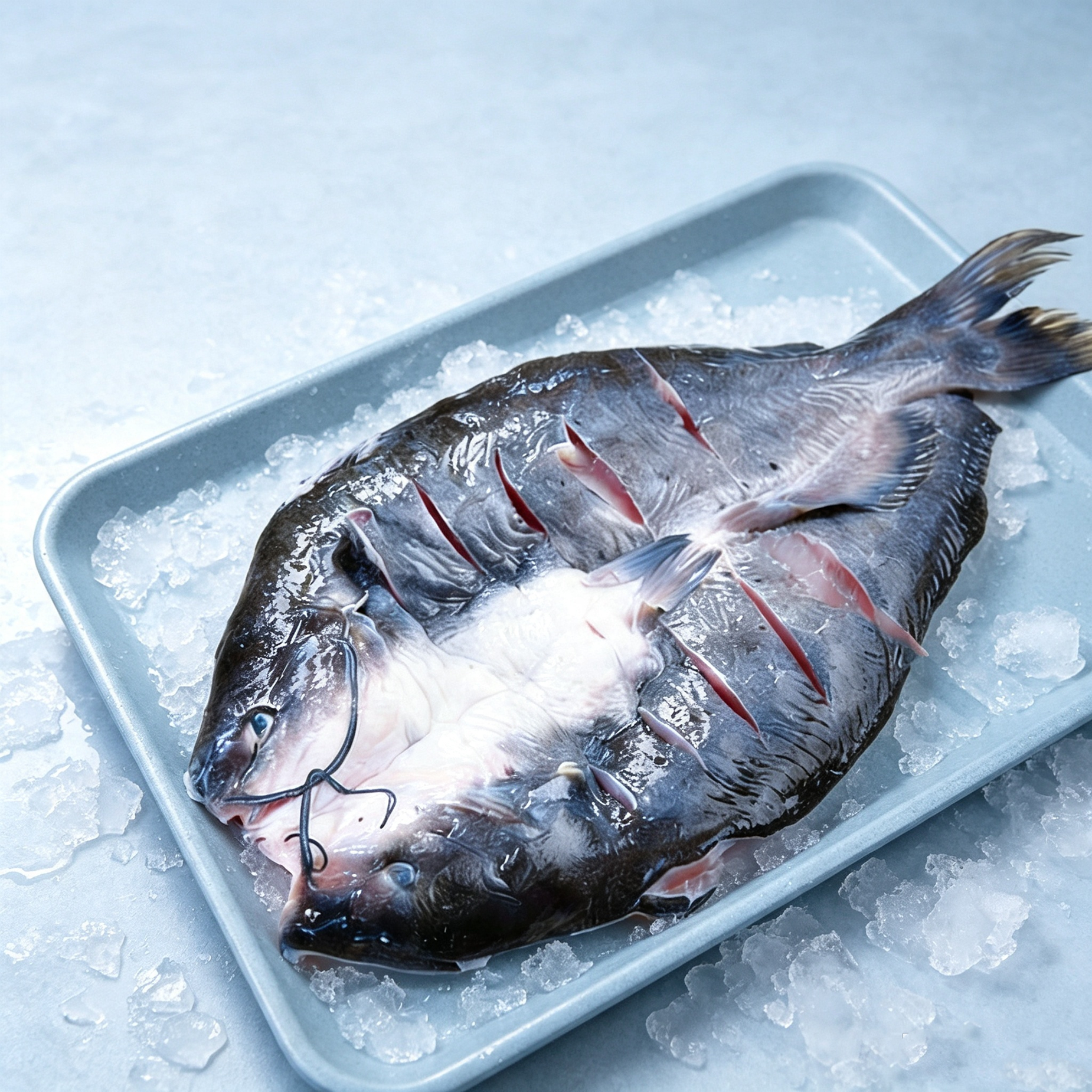 Pre-opened Fresh River Catfish
