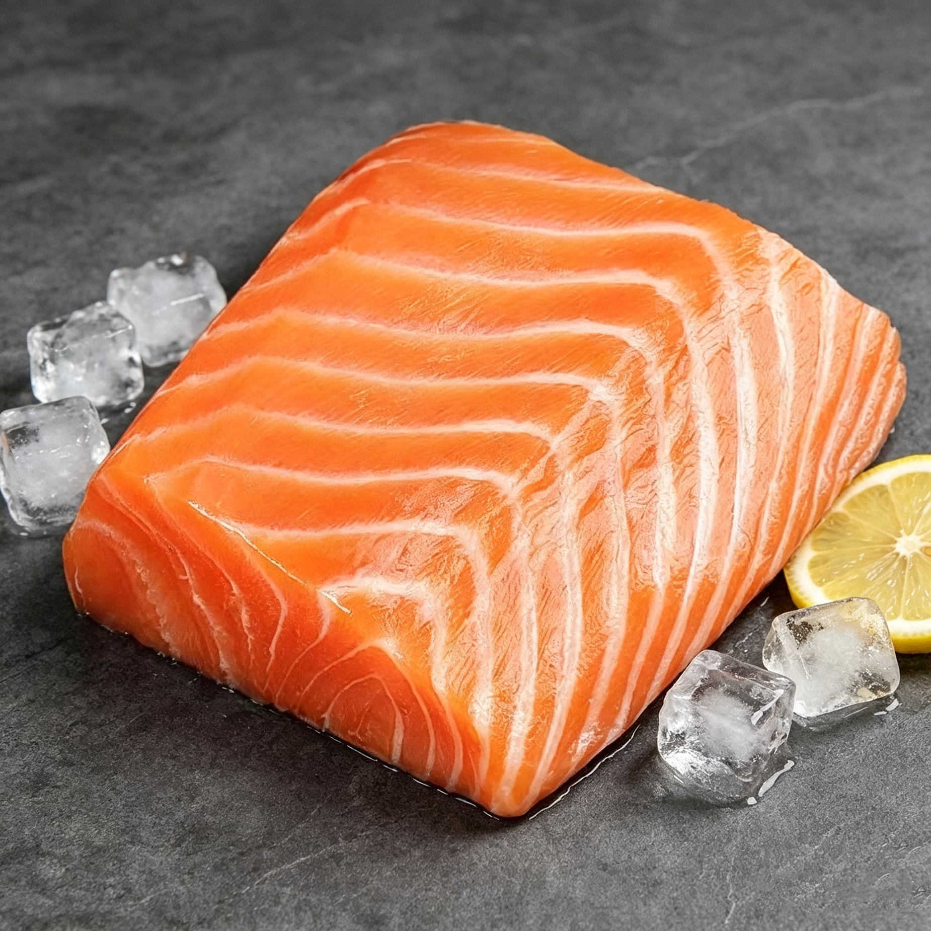 Frozen Thick-Cut Salmon Fillet